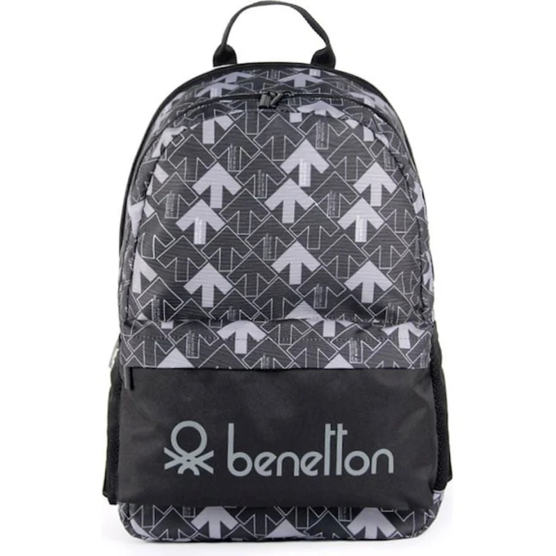 Məktəbli bel çantası Benetton 03738 boz