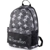 Məktəbli bel çantası Benetton 03738 boz