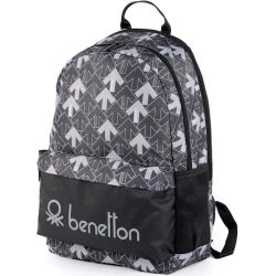 Məktəbli bel çantası Benetton 03738 boz Məktəbli bel çantası Benetton 03738 boz