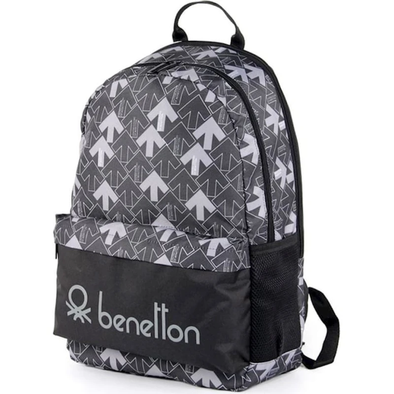 Məktəbli bel çantası Benetton 03738 boz