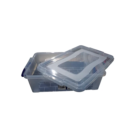 Контейнер Dunya Plastik, 5.5 л, прямоугольный, пластик, прозрачный
