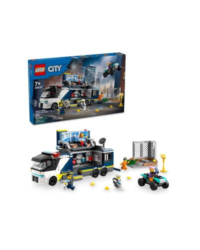 Konstruktor LEGO City Police Mobile Crime Lab Truck 60418, 7+ yaş, 674 hissə