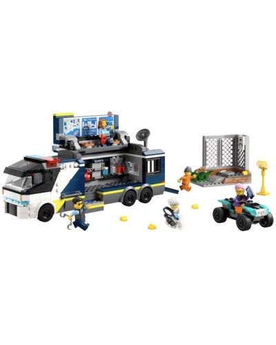 Konstruktor LEGO City Police Mobile Crime Lab Truck 60418, 7+ yaş, 674 hissə