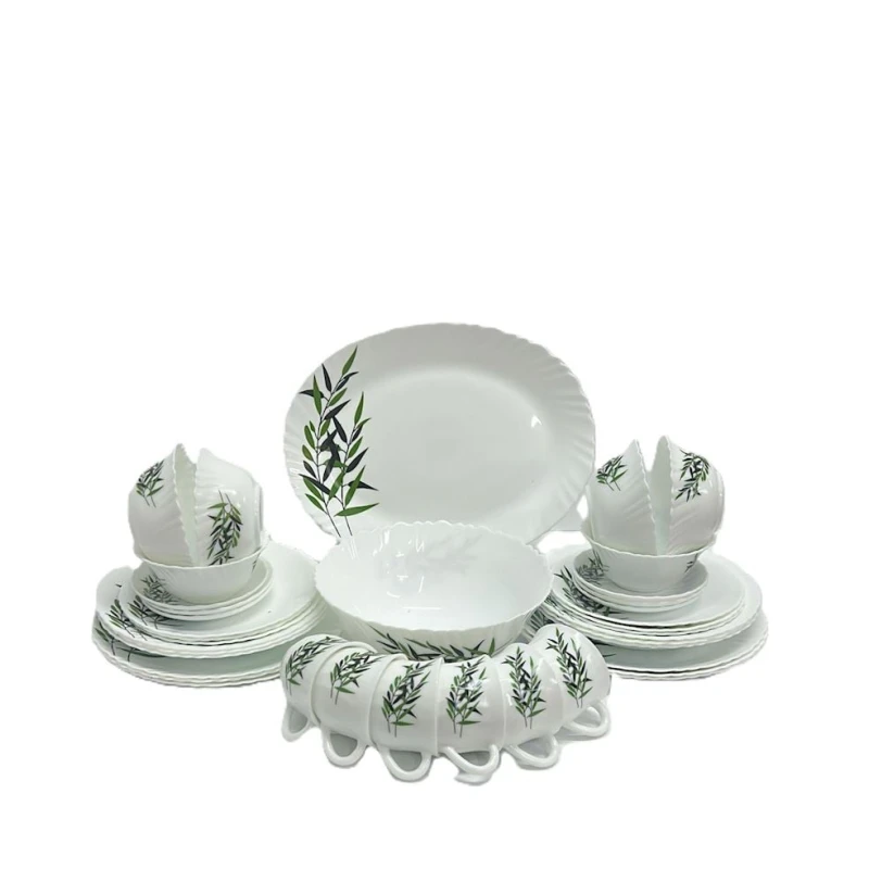 Nahar dəsti 04000660, 38 parça, ağ