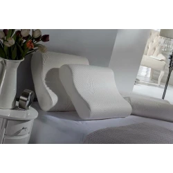 Ortopedik yastıq Doqu Home Visco Comfort, 51x42x13 sm, ağ
