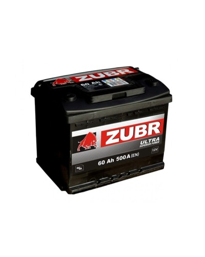 Avtomobil akkumulyator ZUBR Ultra 60 Ah 600A R+