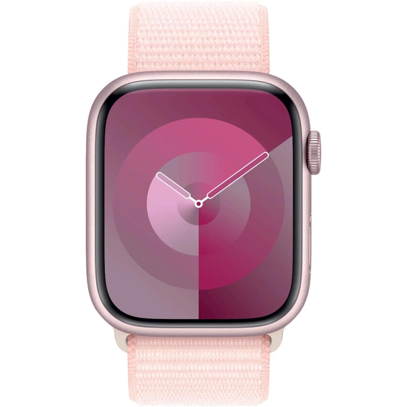 Ağıllı saat Apple Watch Series 9 GPS 45mm Pink Aluminium Case with Light Pink Sport Loop (MR9J3QR/A) Ağıllı saat Apple Watch Series 9 GPS 45mm Pink Aluminium Case with Light Pink Sport Loop (MR9J3QR/A)