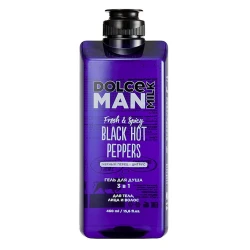 Гель для душа Dolce Milk Black Hot Peppers, 460 мл