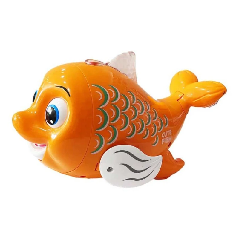 Sevimli Balıq oyuncağı 102-2 FW338-1A səs+işıq