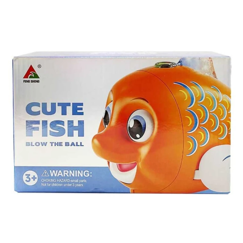 Sevimli Balıq oyuncağı 102-2 FW338-1A səs+işıq