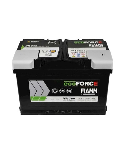 Avtomobil akkumulyatoru Fiamm Ecoforce VR760 70Аh 760A L3 AGM R+