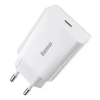 Сетевое зарядное устройство Baseus Speed Mini PD Charger 20W USB-C, Белый Сетевое зарядное устройство Baseus Speed Mini PD Charger 20W USB-C, Белый