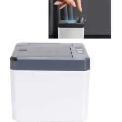 Электрический диспенсер для зубочисток Cutulamo MA-GH149, 9.5x9.5 см, белый/серый