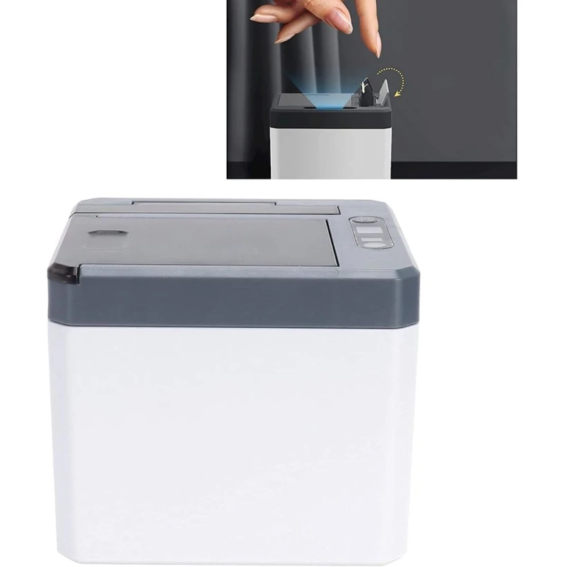 Электрический диспенсер для зубочисток Cutulamo MA-GH149, 9.5x9.5 см, белый/серый