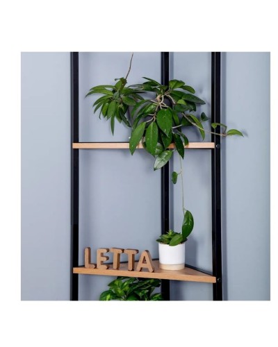 Stellaj Letta 3563_LoftUgolVotan, 45x32x176 sm, LDSP, qəhvəyi