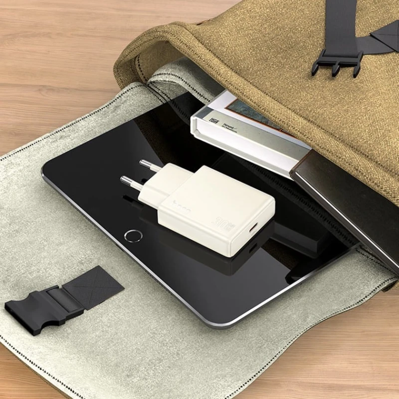 Сетевое зарядное устройство N44 Biscuit Type-C PD30W, Белый