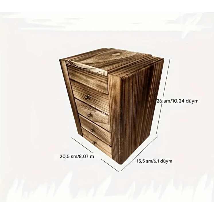 Bijuteriya üçün orqanayzer, taxta Bijuteriya üçün orqanayzer, taxta