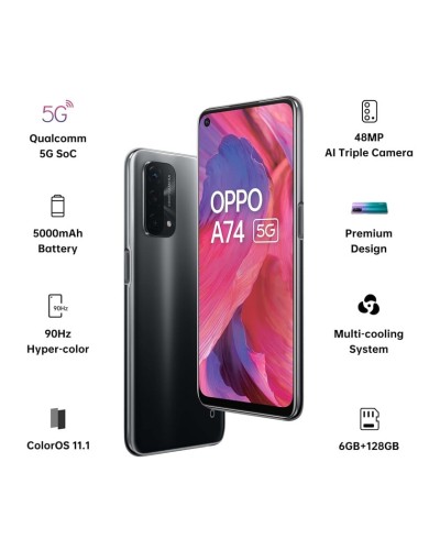 Smartfon Oppo A74 5G 6GB/128