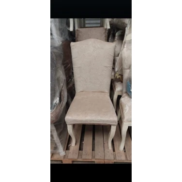 Чехол для стула MiraNova CTS-110, велюр, кремовый, 6 шт Чехол для стула MiraNova CTS-110, велюр, кремовый, 6 шт