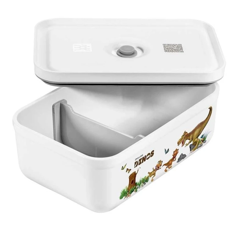 Ланч-бокс Zwilling Dinos 368145020, пластик, белый, 1.6 л Ланч-бокс Zwilling Dinos 368145020, пластик, белый, 1.6 л
