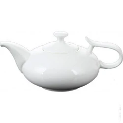 Заварочный чайник Wilmax WL‑994001/1C 0.45 л, 1 шт, 21x8 см, фарфор, с крышкой, белый