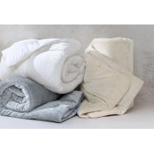 Yorğan Yataş Veldon Soft, 195x215 sm, ikinəfərlik, ağ