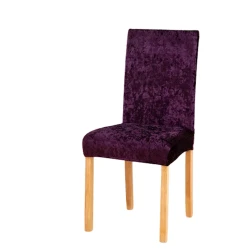 Çexollar dəsti stul üçün SC-112, 6 əd, 45x45x57 sm, bənövşəyi