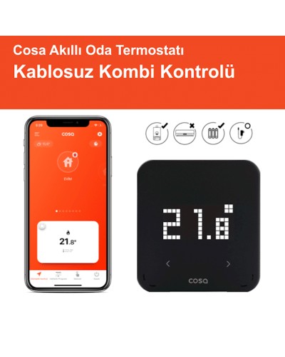 Kombi üçün termostat Cosa P4TR-21 WiFi Smart