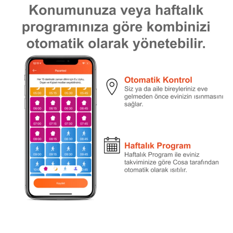 Термостат для комби Cosa P4TR-21 WiFi Smart Термостат для комби Cosa P4TR-21 WiFi Smart