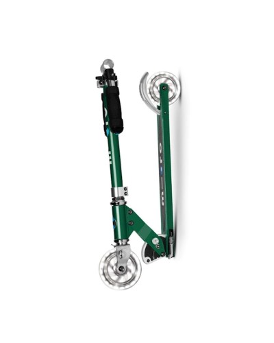 Samokat Micro Sprite Forest Green Led SA0208, yaşıl