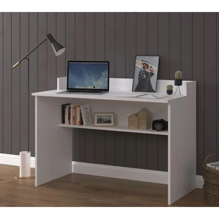 Письменный стол Asra, белый, 60x120x75/85см Письменный стол Asra, белый, 60x120x75/85см