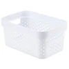 Корзина для хранения JYSK Infinity 4.5 л, пластик, белая Корзина для хранения JYSK Infinity 4.5 л, пластик, белая