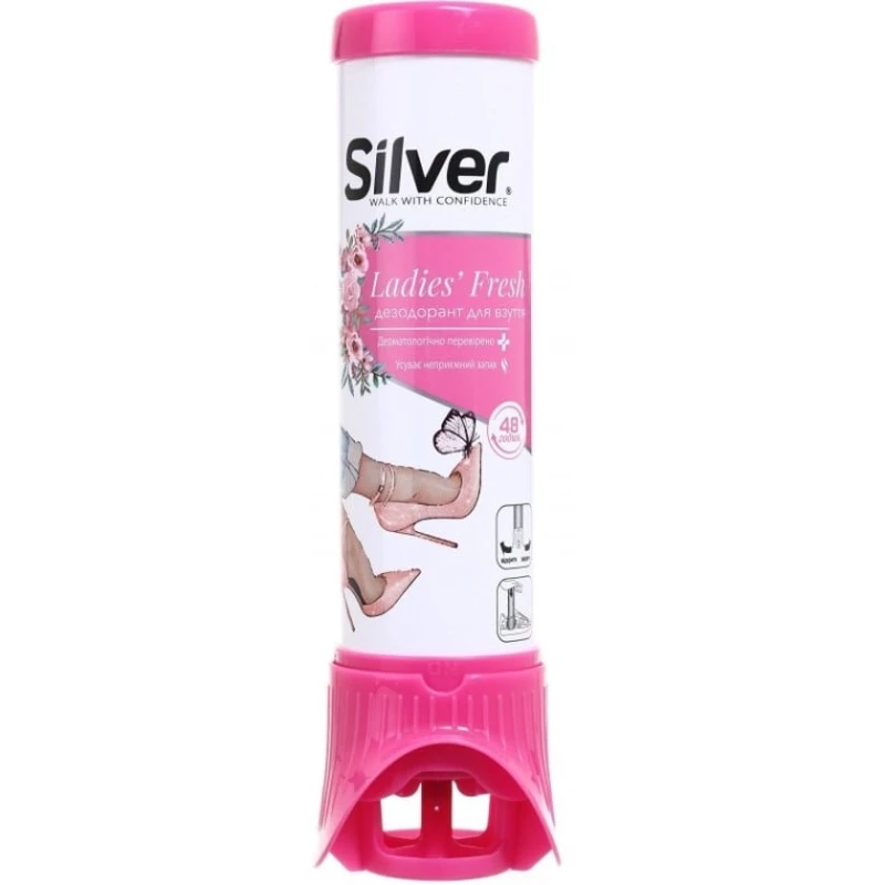 Дезодорант для обуви Silver Ladies Fresh, 100 мл