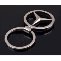 Брелок Mercedes-Benz, серебристый
