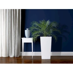 Горшок Lamela Finezja 25x25 см, пластик, белый