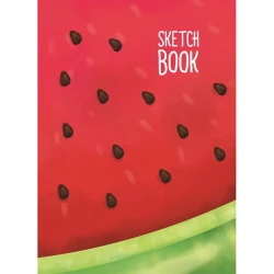 Скетчбук Проф-Пресс Арбуз-1, A5