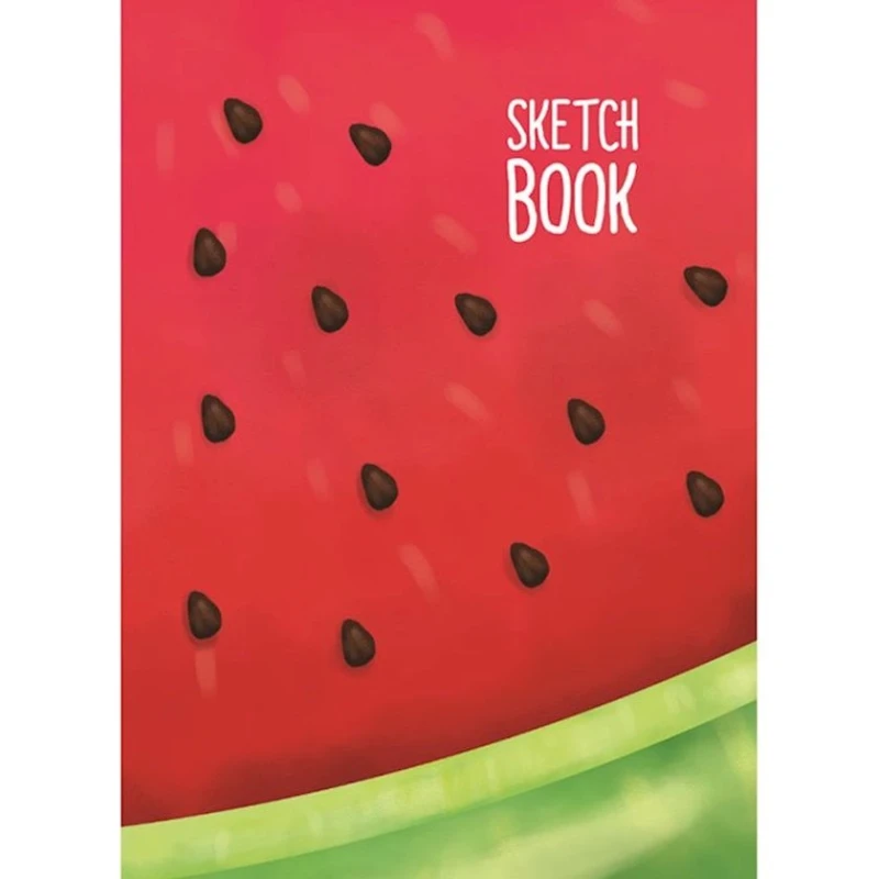 Скетчбук Проф-Пресс Арбуз-1, A5