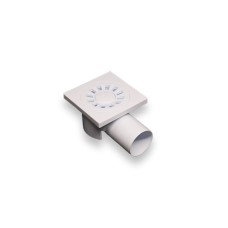 Yerüstü trap TM.07408, yan çıxışlı, plastik, 10x10 sm