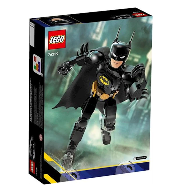 Конструктор LEGO DC Фигурка Бэтмена для сборки 76259, 8+ лет, 275 элементов
