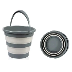 Ведро складное Babyjem, серое Ведро складное Babyjem, серое
