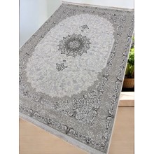 Xalça TB-0210, 160x230 sm, bambuk/ipək/kətan, rəngbərəng