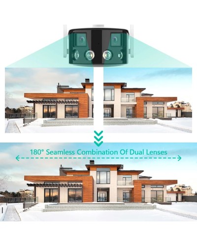 Videomüşahidə kamerası Hamrol 2K 4mp Dual lens