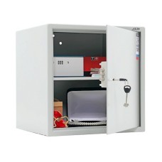 Mebel seyfi Aiko T-40 KL, açar ilə, boz, 401x400x356 mm