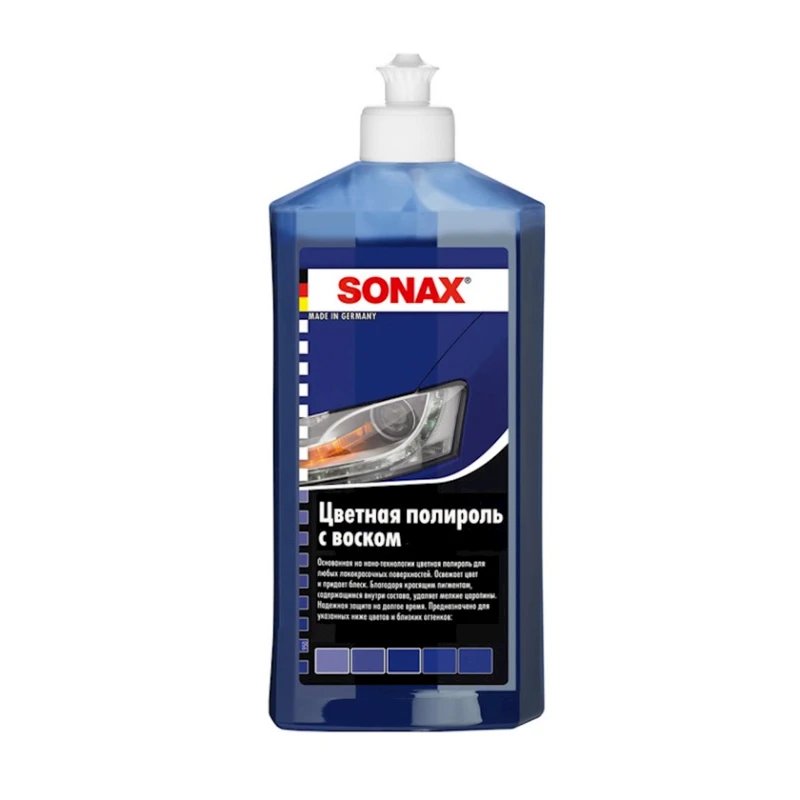 Polirol Sonax Polish + Wax Color göy, 500 ml