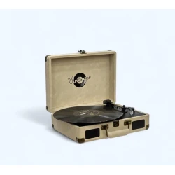 Vinil plastin pleyeri Vintage Beige Classic Vinil plastin pleyeri Vintage Beige Classic