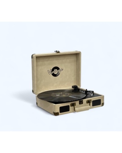 Vinil plastin pleyeri Vintage Beige Classic