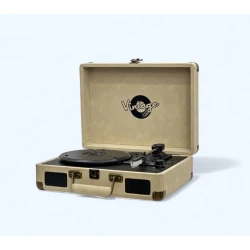 Vinil plastin pleyeri Vintage Beige Classic Vinil plastin pleyeri Vintage Beige Classic