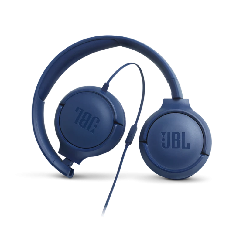 Проводные наушники JBL Tune 500 Blue (JBLT500BLU)