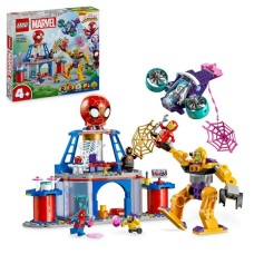 Konstruktor Lego Marvel Team Spidey Web Spinner Headquarters 10794, 4+ yaş, 193 hissə