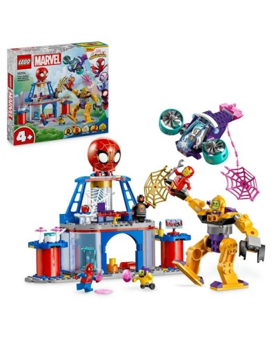 Konstruktor Lego Marvel Team Spidey Web Spinner Headquarters 10794, 4+ yaş, 193 hissə